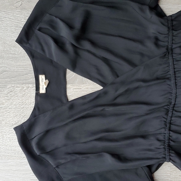 Silence + Noise Sheer Accent Romper - Picture 2 of 7